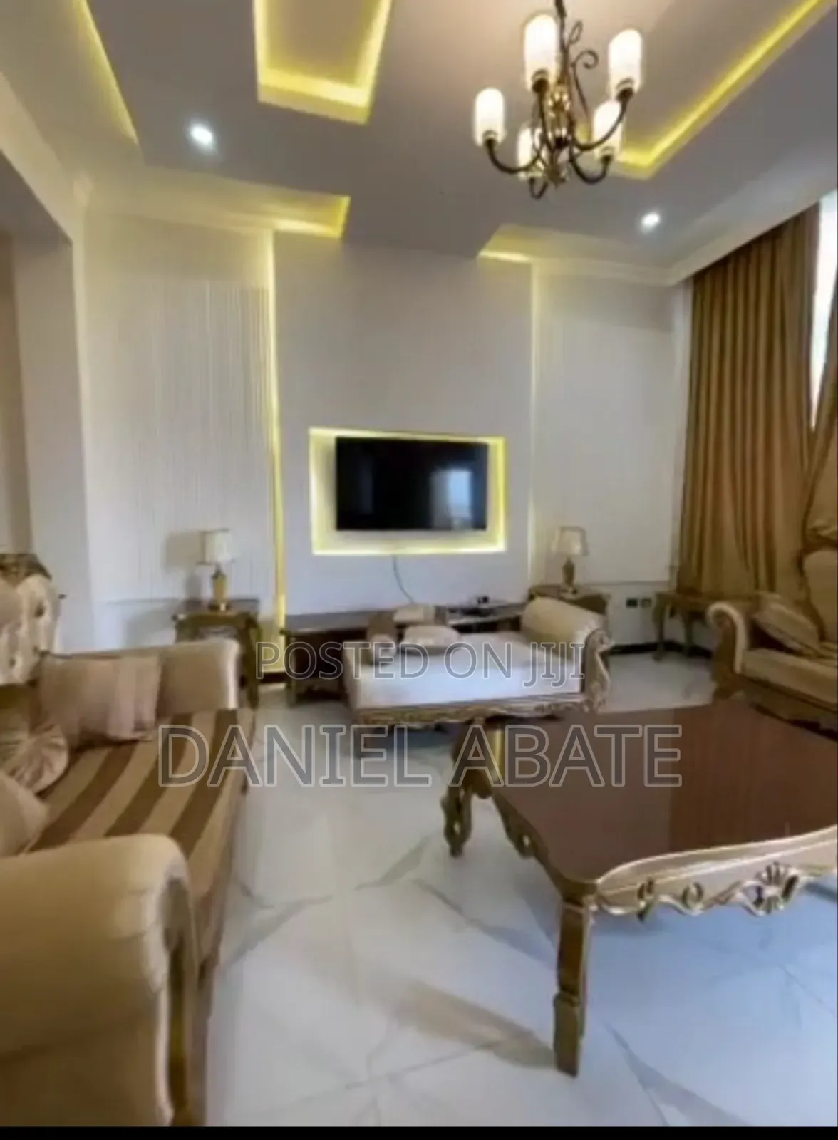 Furnished 4bdrm Apartment in Yeka for sale