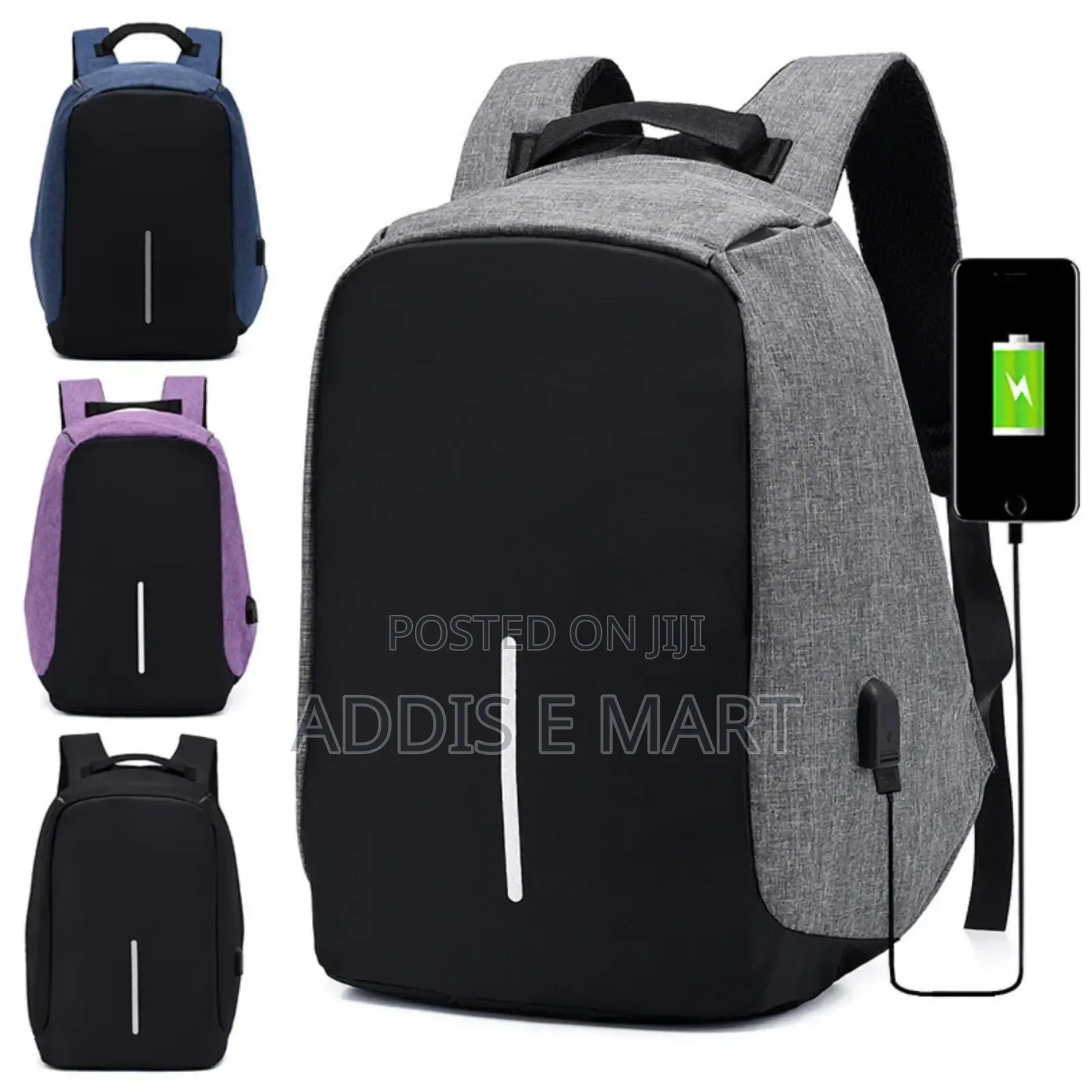 Anti-Theft Laptop Backpack