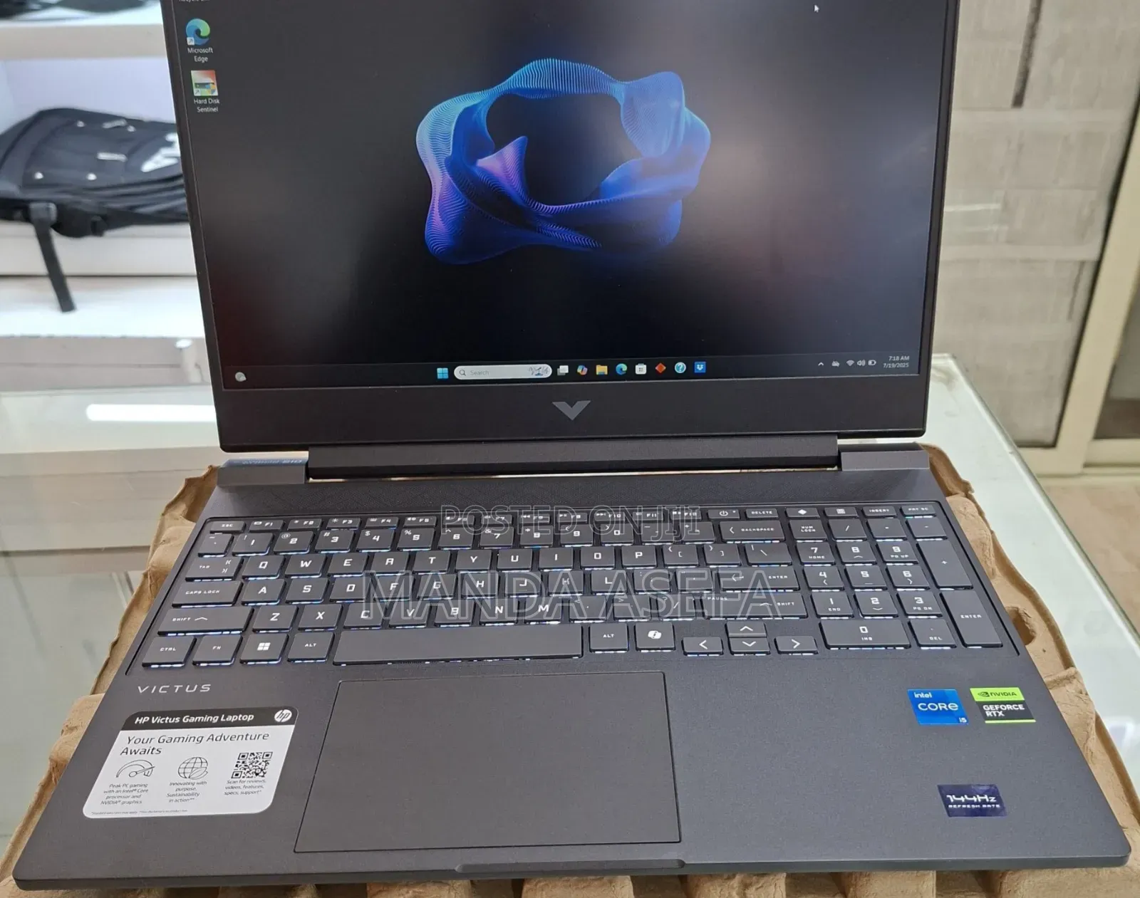 New Laptop HP Victus 15 16GB Intel Core I5 SSD 512GB