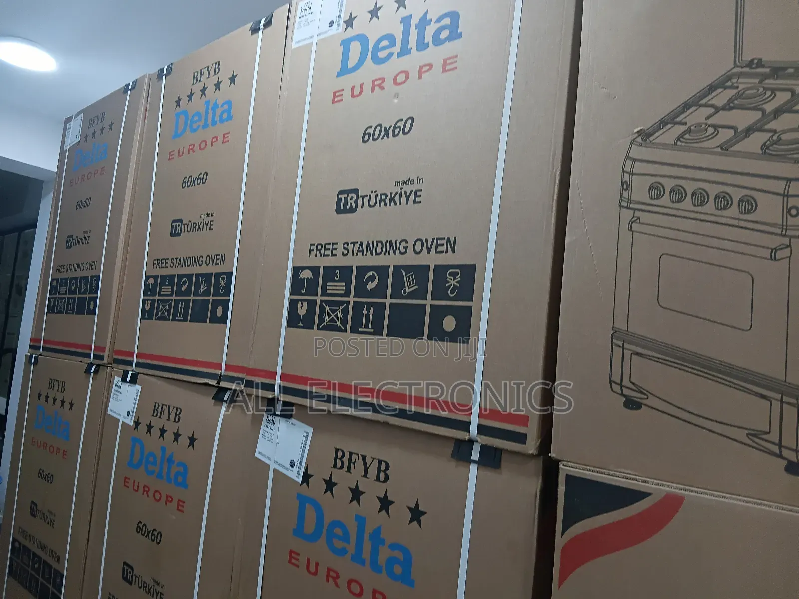 Delta Europ Standard 60.60 Oven