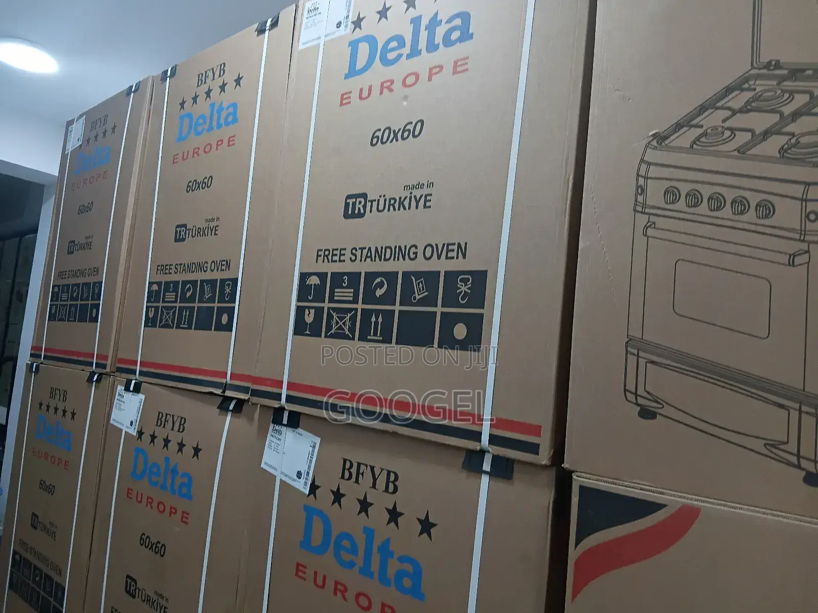 Delta Europ Standard 60.60 Oven
