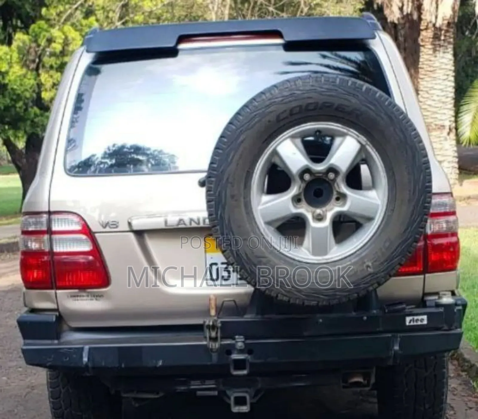 Toyota Land Cruiser 2003 Brown