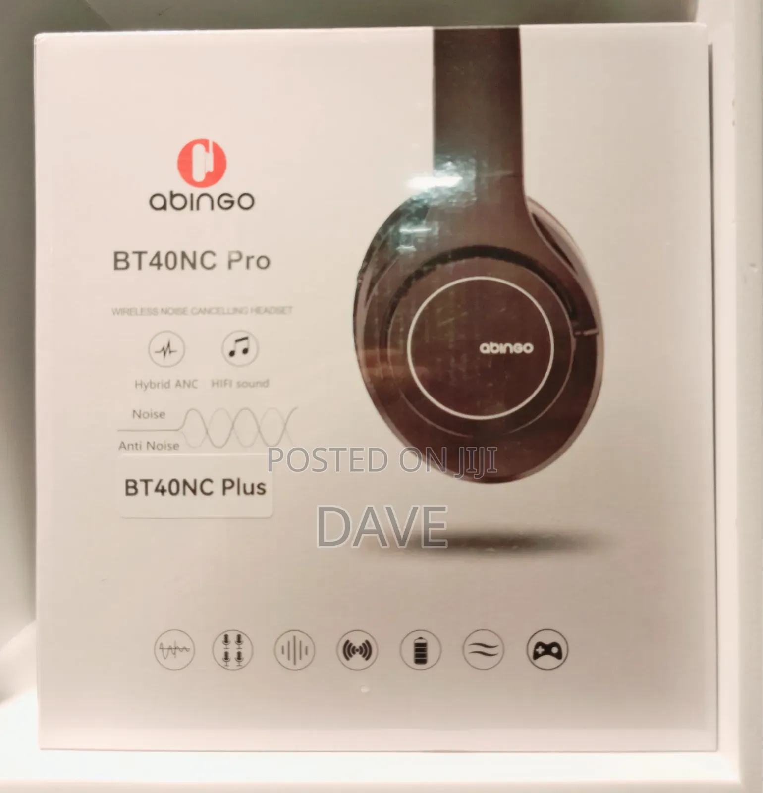Abingo Head Phone Bt 40nc Pro Plus