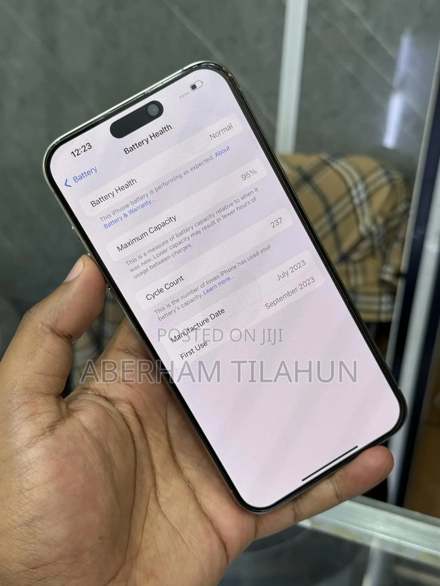 Apple iPhone 15 Pro Max 256 GB Silver