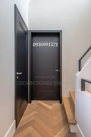 ክራውን በር በልዩ ቅናሽ በሮችን አቅርበንላችኋል። ለ ውስጥ እና ዋና መግቢያ 100% Water Proof