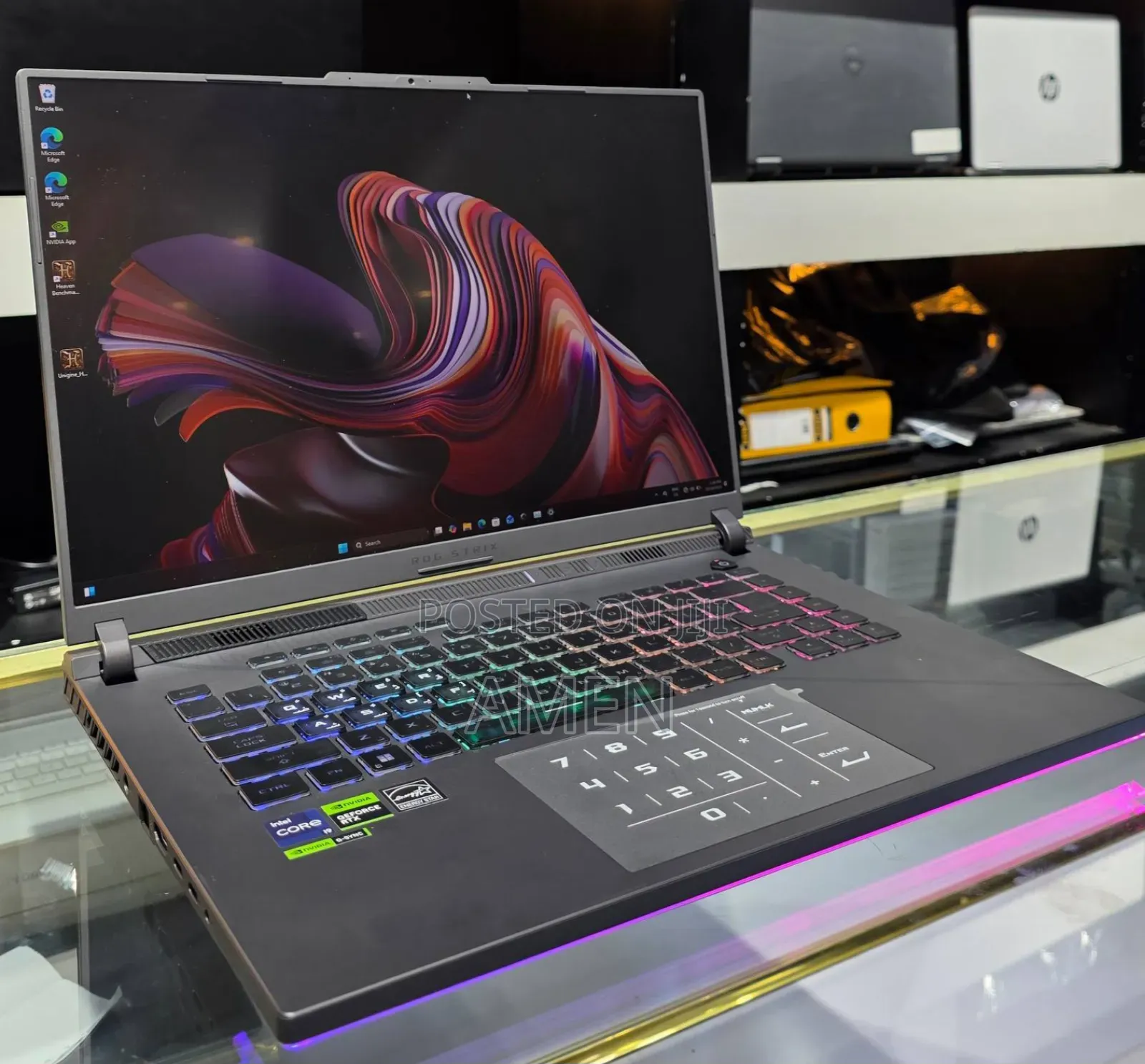 New Laptop Asus ROG Strix G15 16GB Intel Core I9 SSD 1T