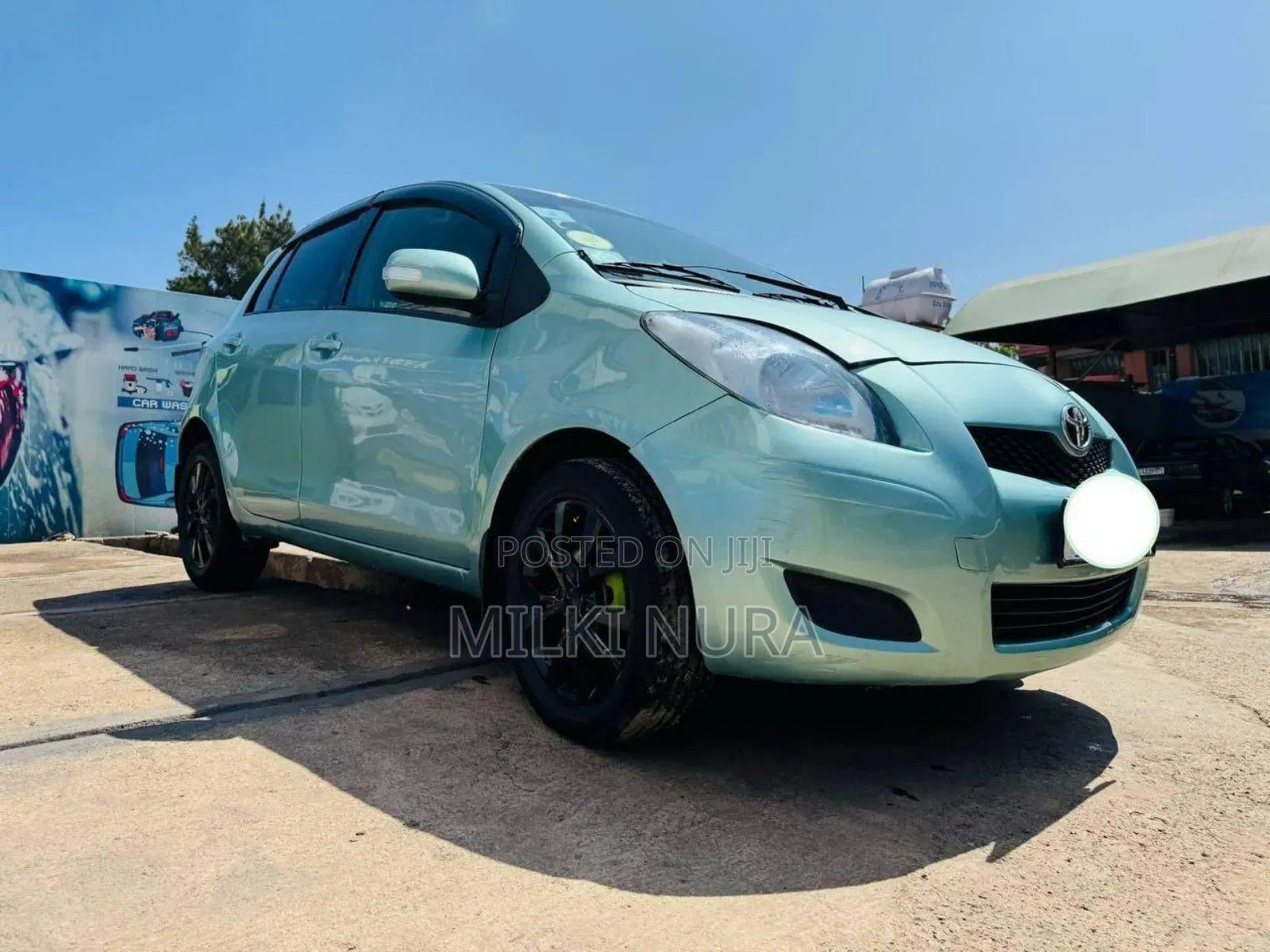 Toyota Yaris 2008 Green