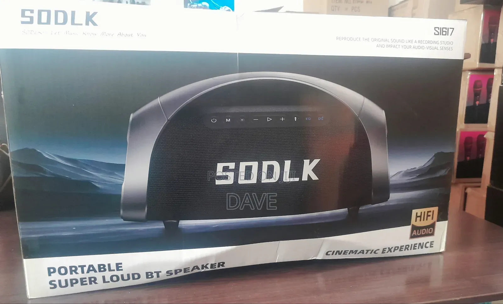 Sodlk Speaker Portable Super Loud Bt Speaker