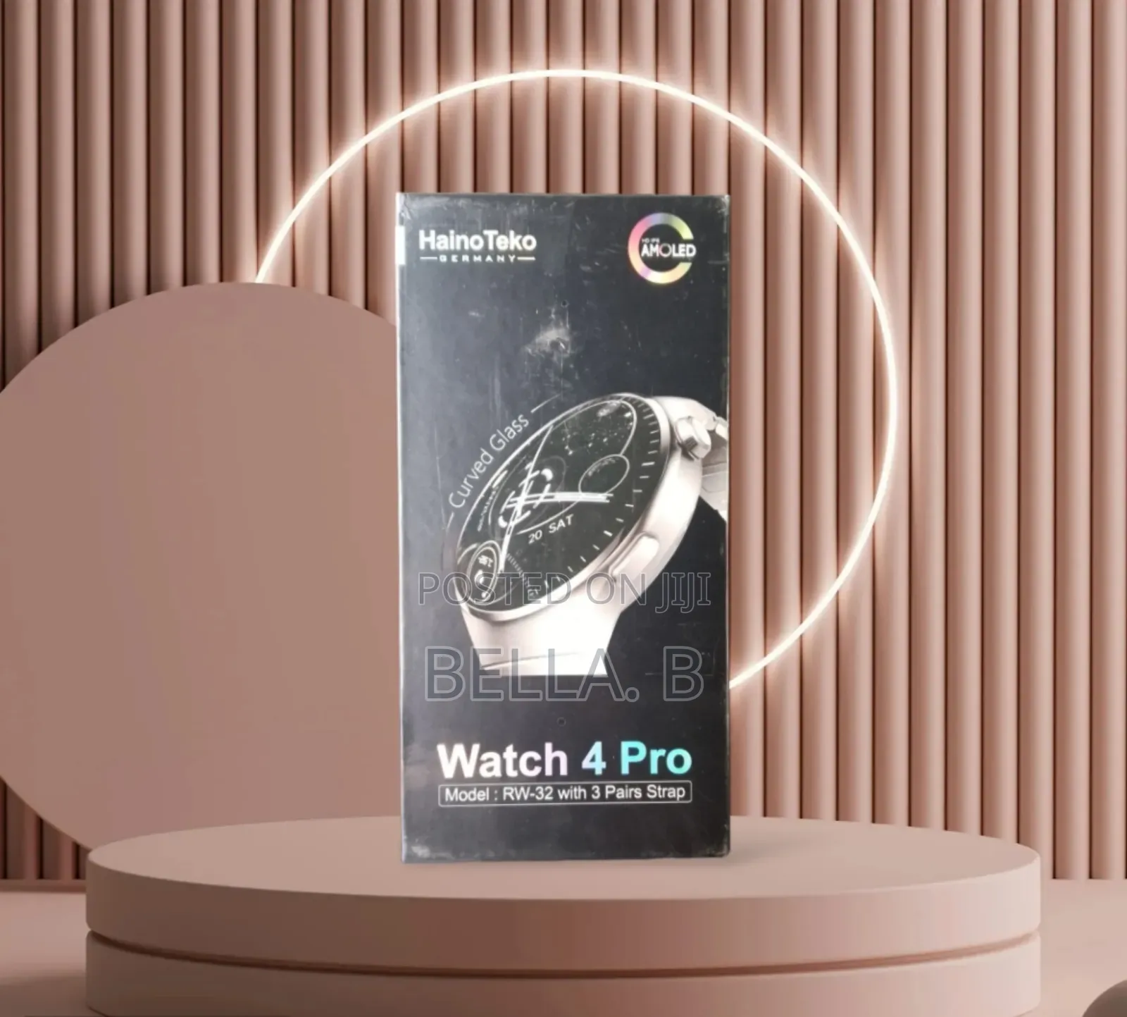 Watch 4 Pro Smart Watch : GPS Built-In.