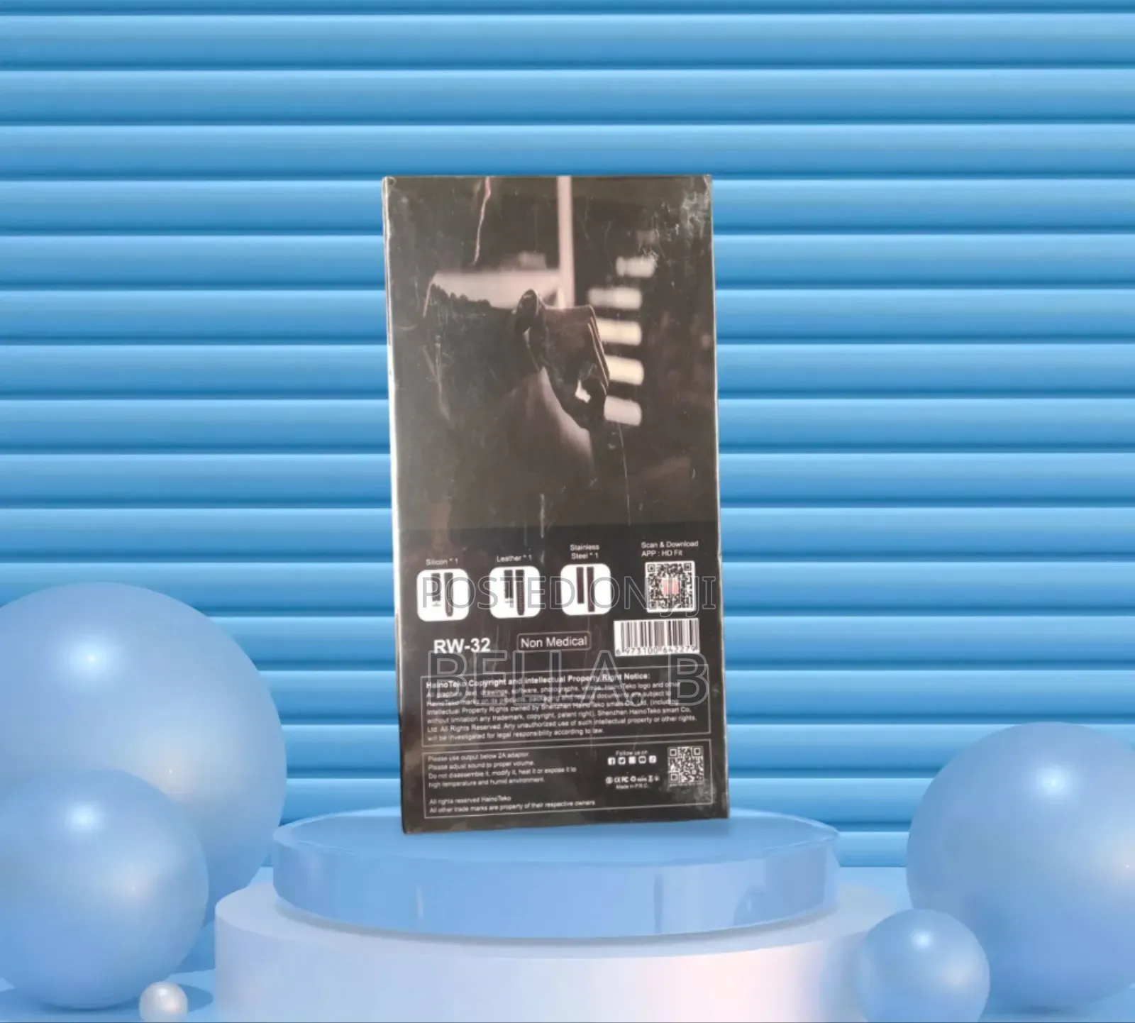 Watch 4 Pro Smart Watch : Water-Resistant Design.