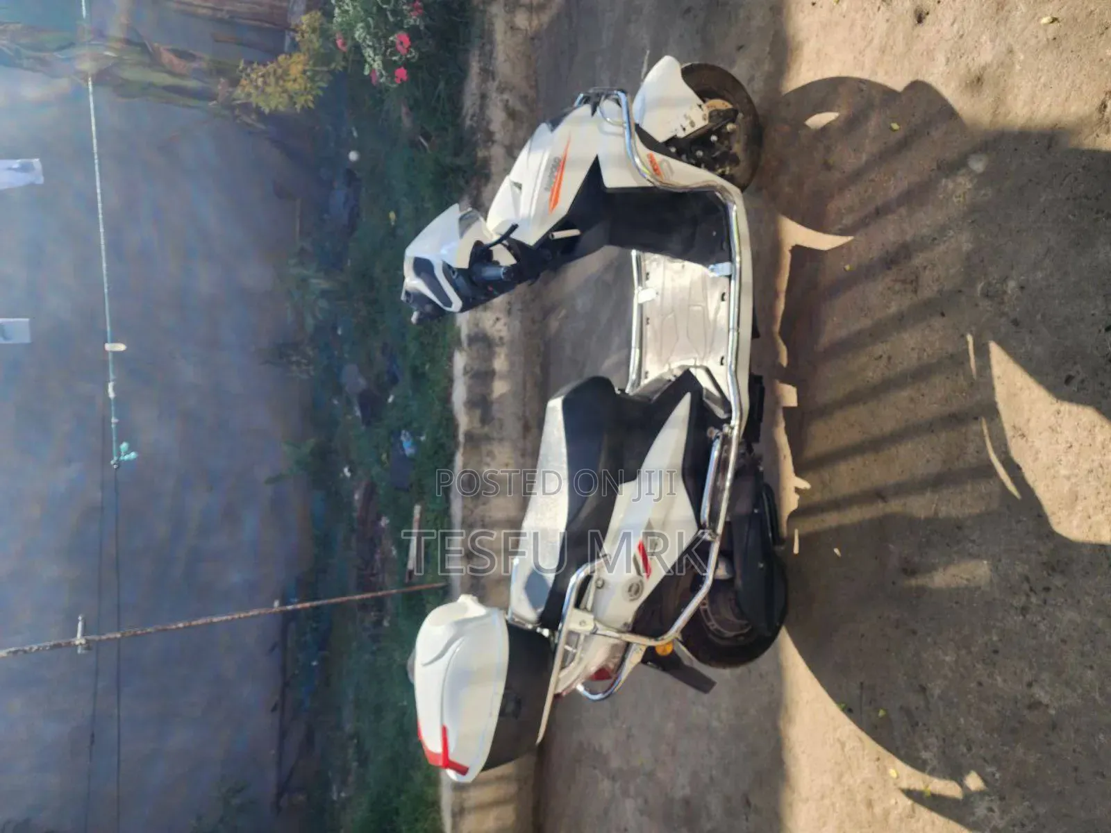 Motorcycle 2023 White