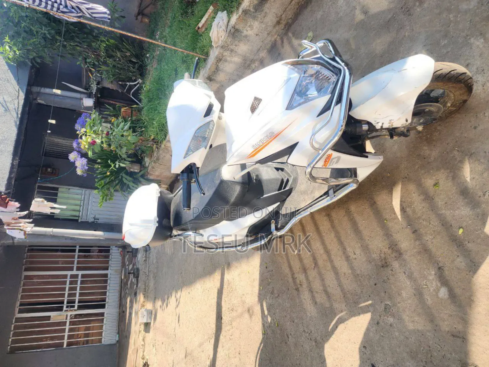 Motorcycle 2023 White