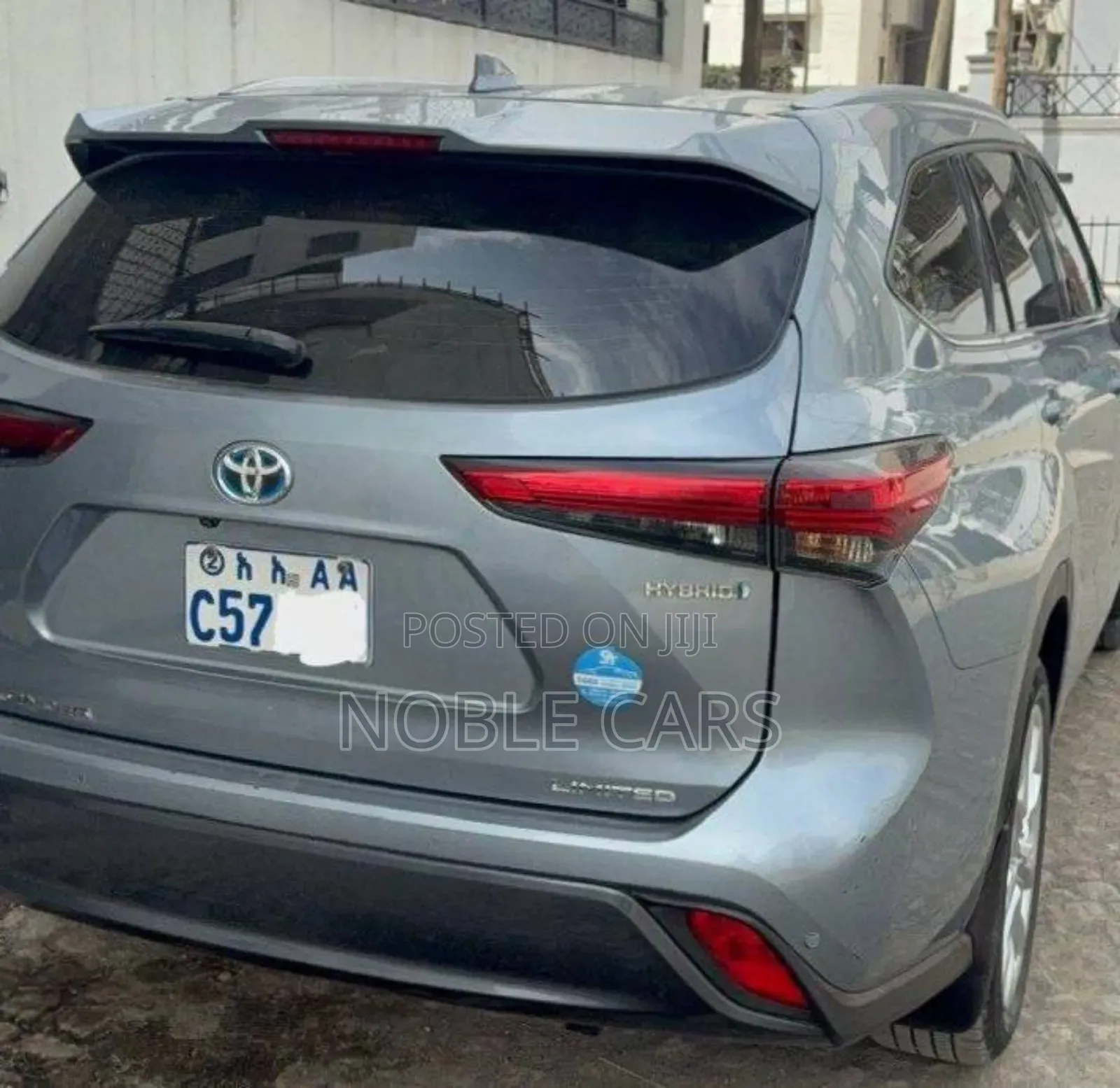 Toyota Highlander Hybrid 2023 Gray