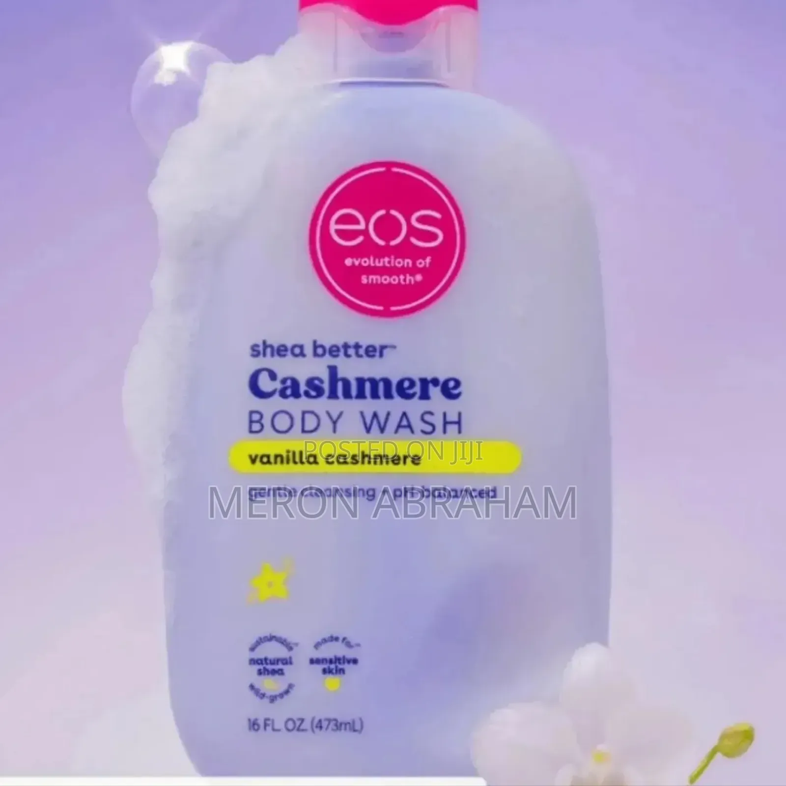 Eos Body Wash Vanilla Cashmere Flavor