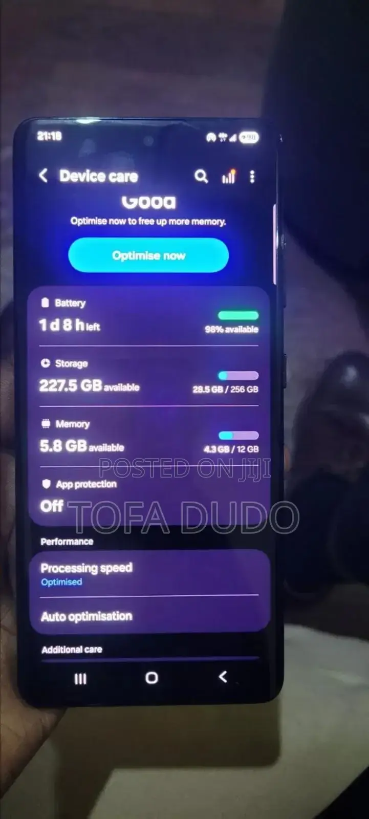 Samsung Galaxy S22 Ultra 256 GB Black