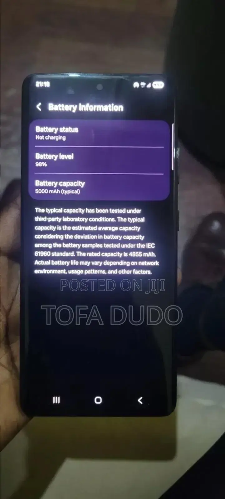 Samsung Galaxy S22 Ultra 256 GB Black