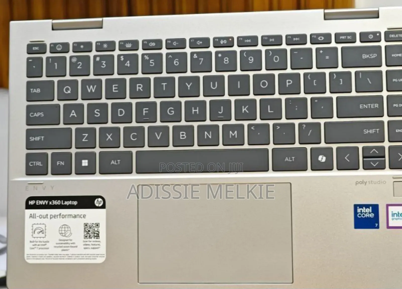 New Laptop HP Envy X360 16GB Intel Core 7 SSD 512GB