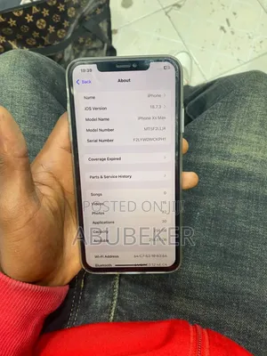 New Apple iPhone XS Max 256 GB Black