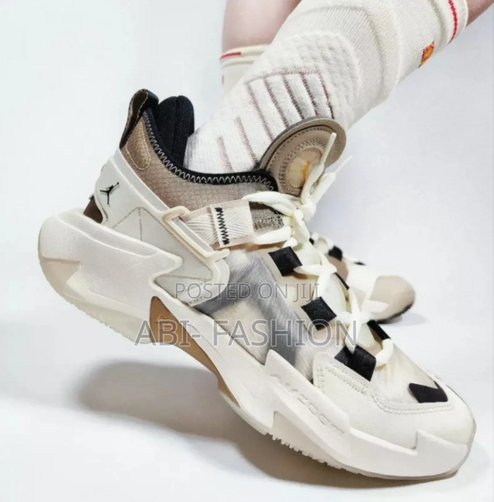 Nike Jordan5 Coconut Khaki’ Basketball Shoes