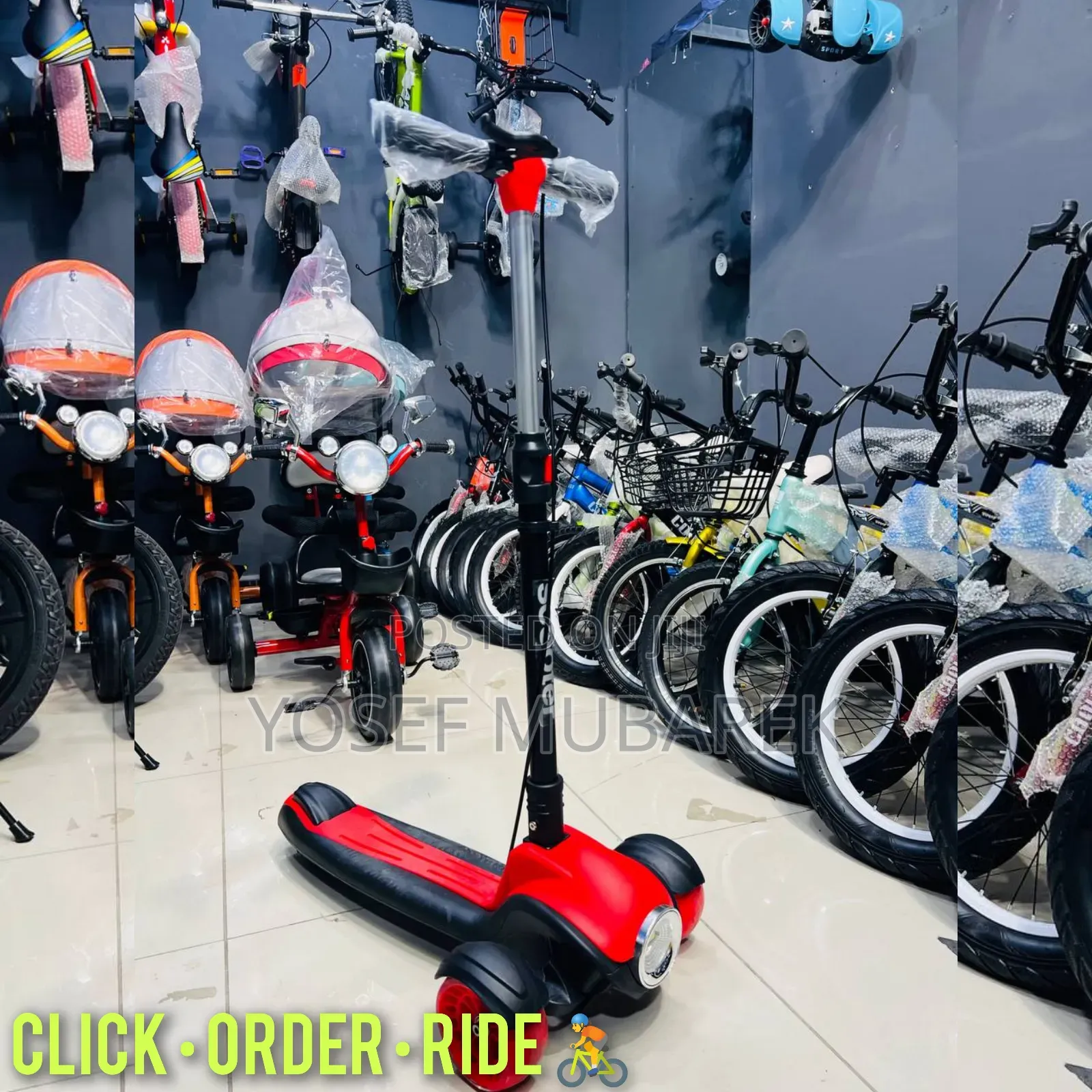 ለፍጥነት የተፈጠረ Scooter