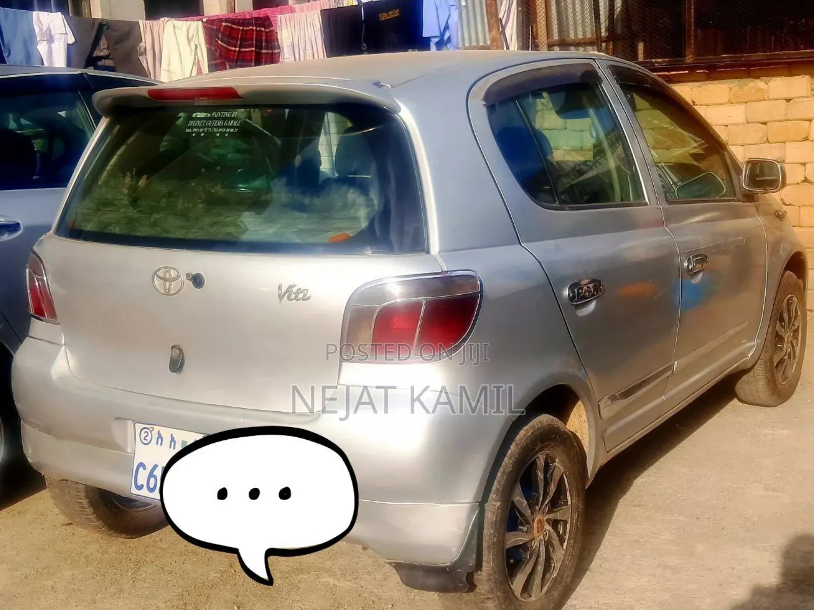 Toyota Vitz 2001 Silver