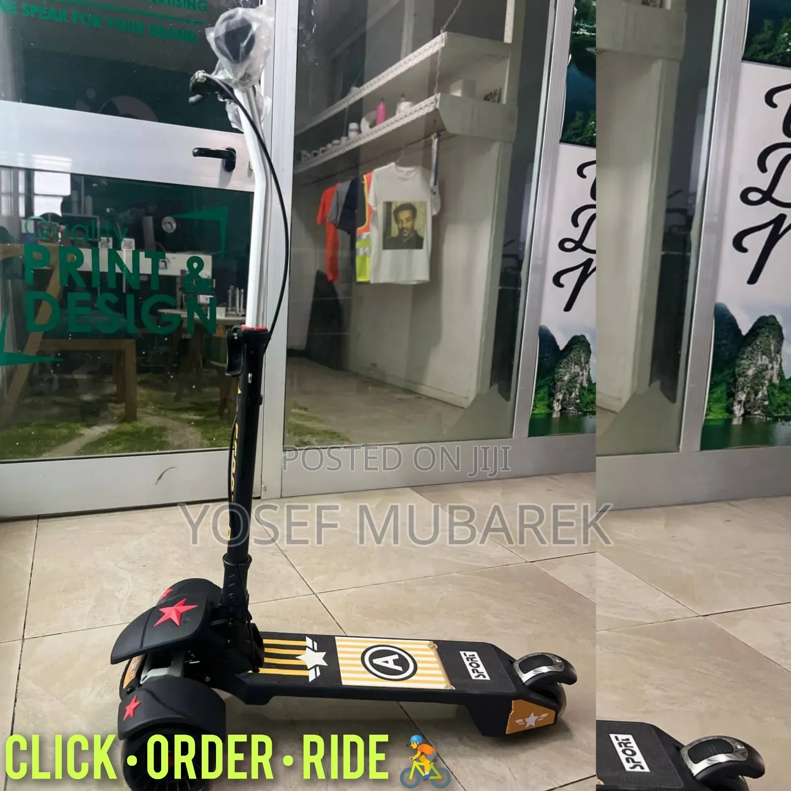 ታማኝ የጉዞ ጓደኛ Scooter ስኩተር