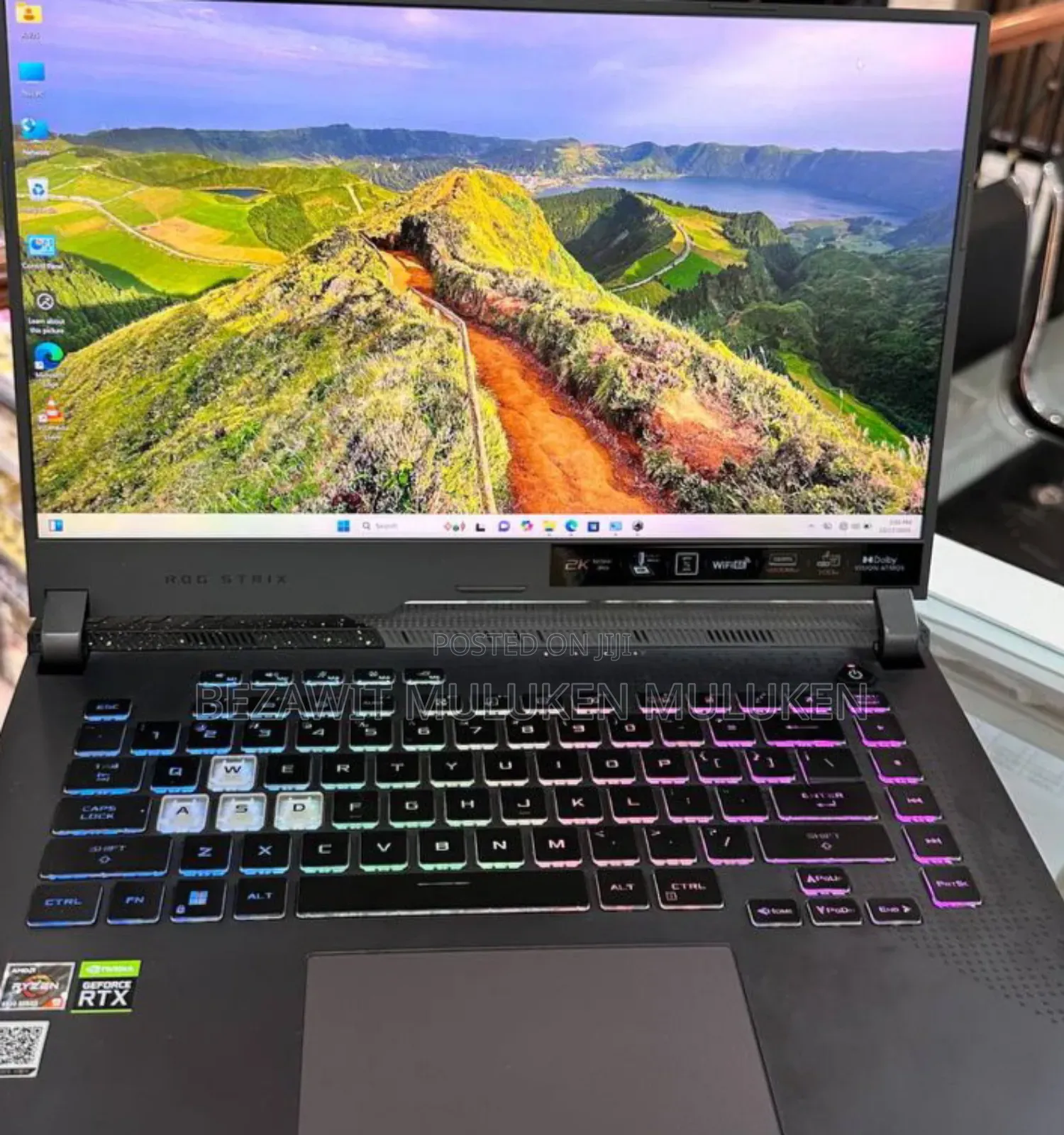 New Laptop Asus ROG Strix G15 16GB AMD Ryzen 7 SSD 512GB