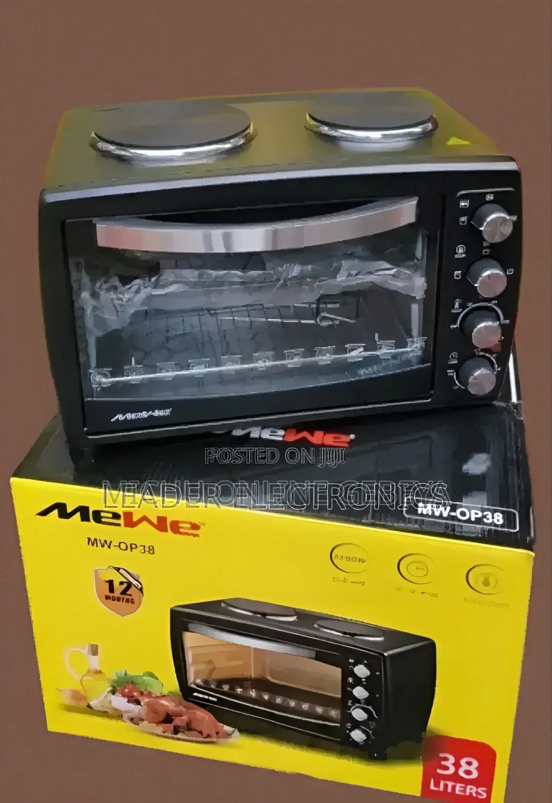 አልቋል ለተባላችሁ ድጋሚ ገብታል Mewe ባለ ስቶቭ Mini Oven