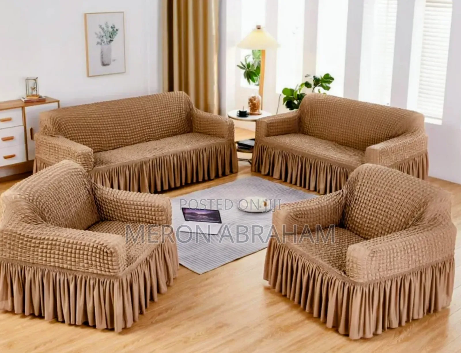 Quality Sofa Cover ( ቆንጆ የሶፋ ልብሶች በፈለጉት ቀለም አማራጭ )