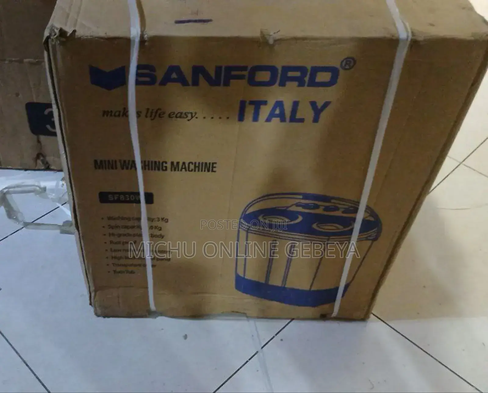 Sanford Mini Twin Tub Washing Machine/Free Delivery
