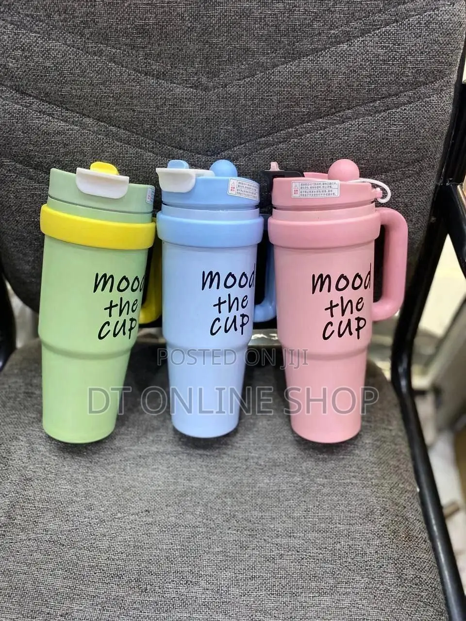 Double Layer Stainless Still Isolated Tumblers With Straw (Travel Cup)