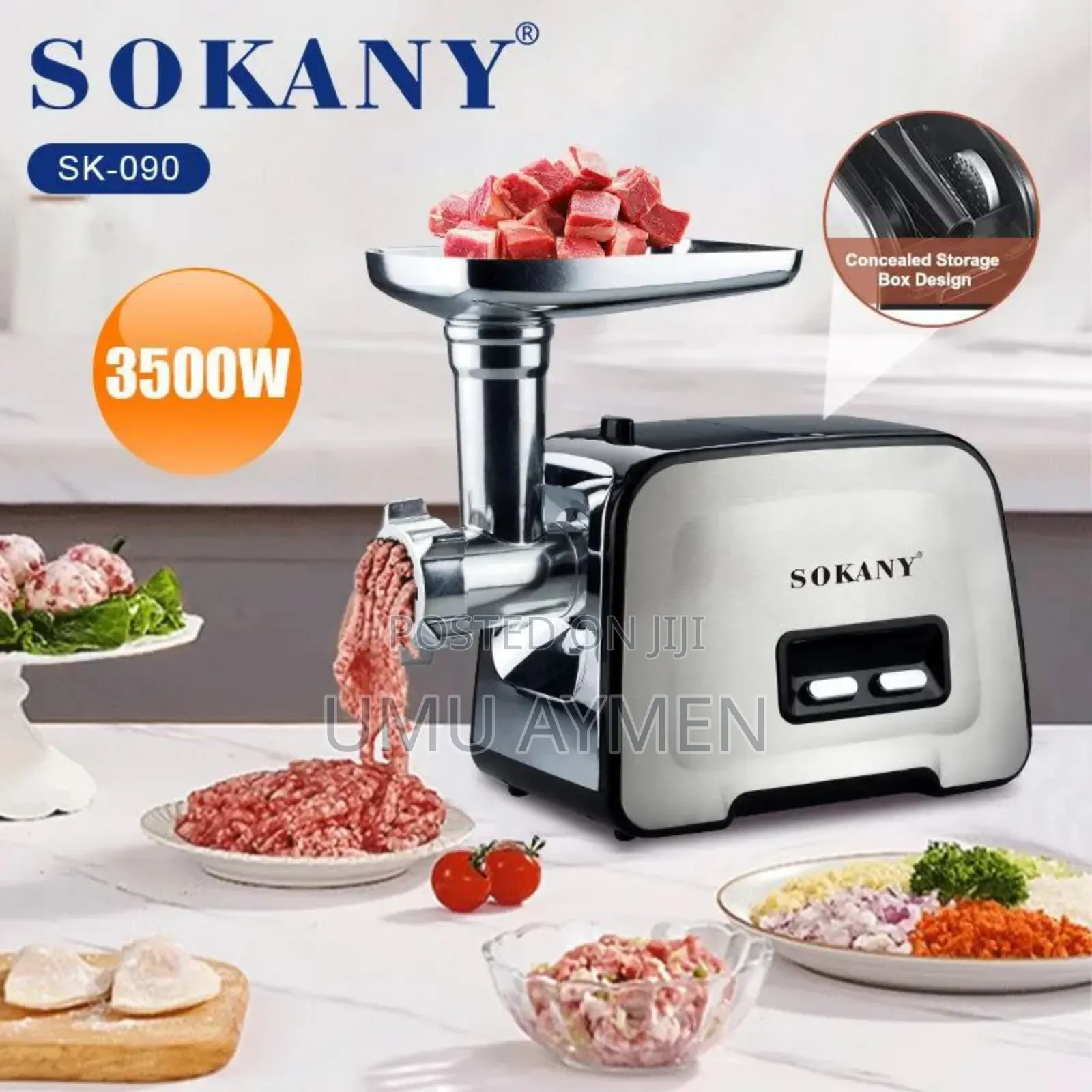 Sokany Meat Grinder