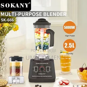 [2-in-1 Function] Sokany Smoothie Blender Has Two Functions:
