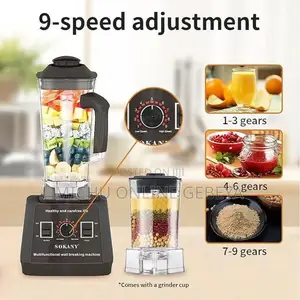 [2-in-1 Function] Sokany Smoothie Blender Has Two Functions: