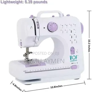 Mini Portable Home Sewing Machine With Foot Pedal, Overlock