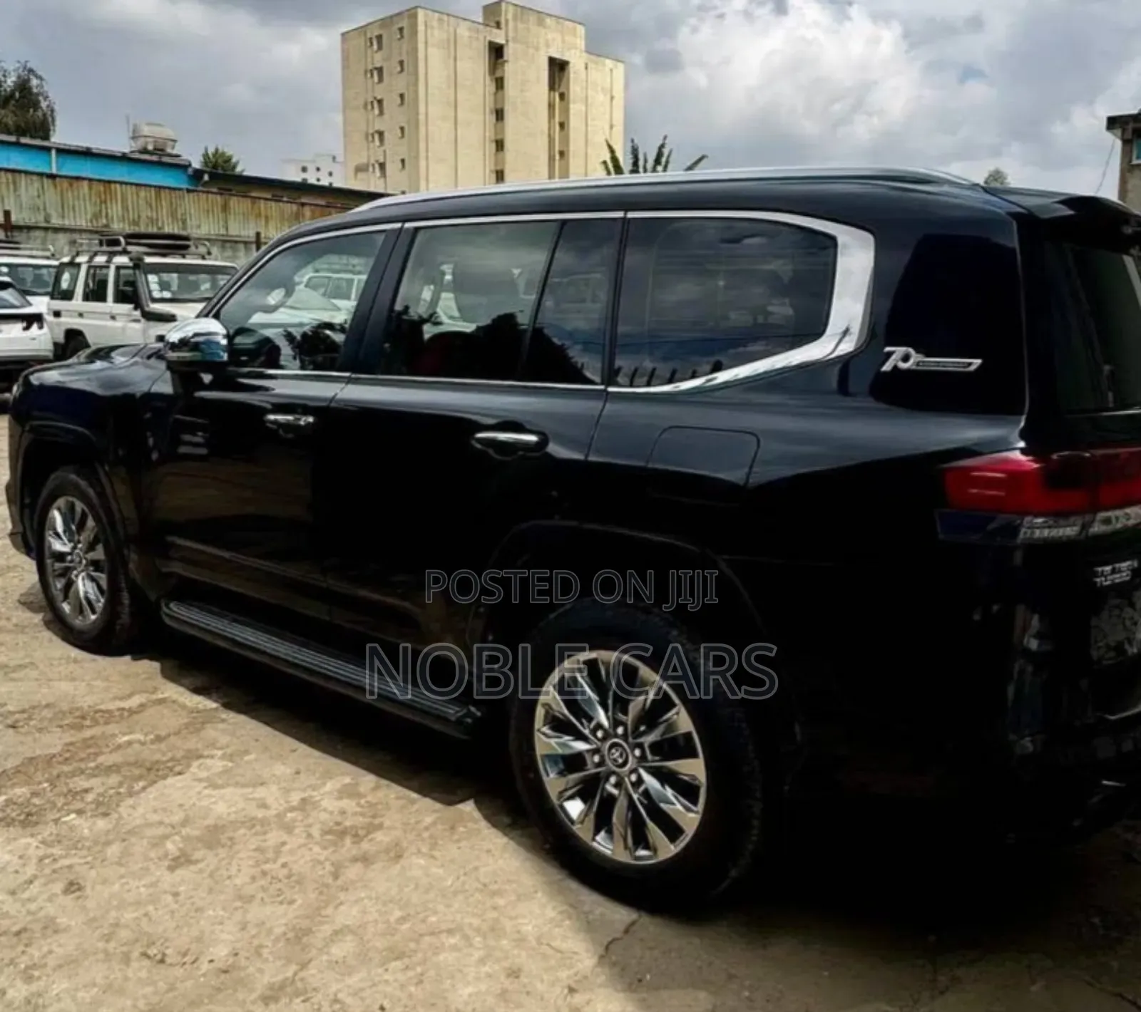 Toyota Land Cruiser 2023 Matt Black