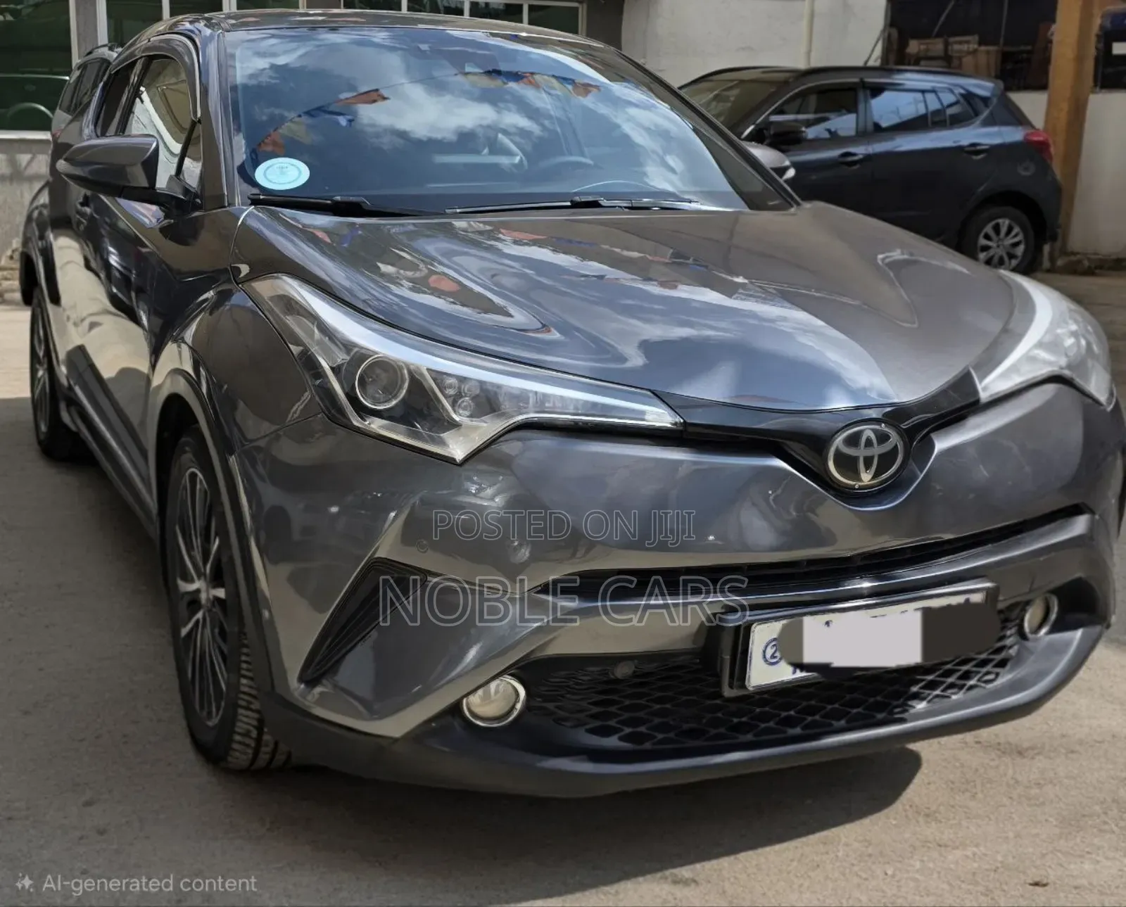Toyota C-HR 2017 Gray