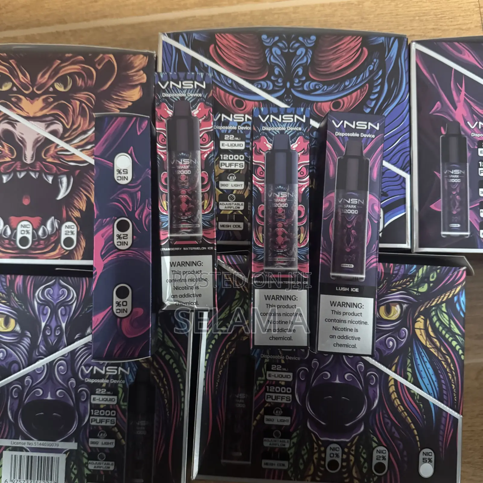 VNSN Vape All Flavors