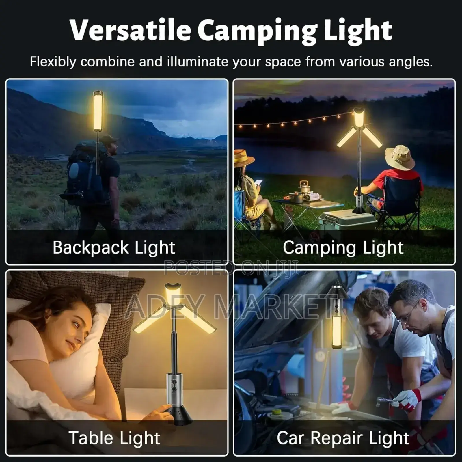 Bright and Adjustable Lighting