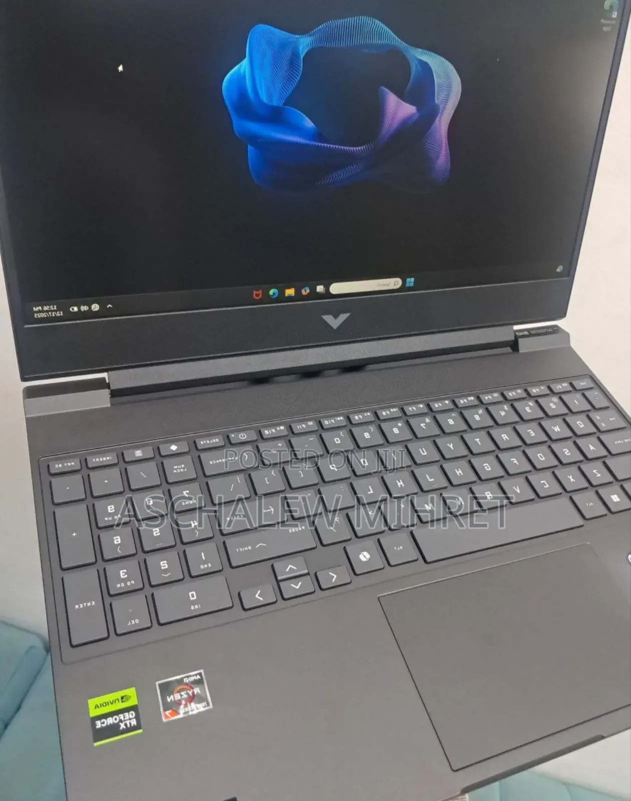 New Laptop HP Victus 15 16GB AMD Ryzen 7 SSD 512GB