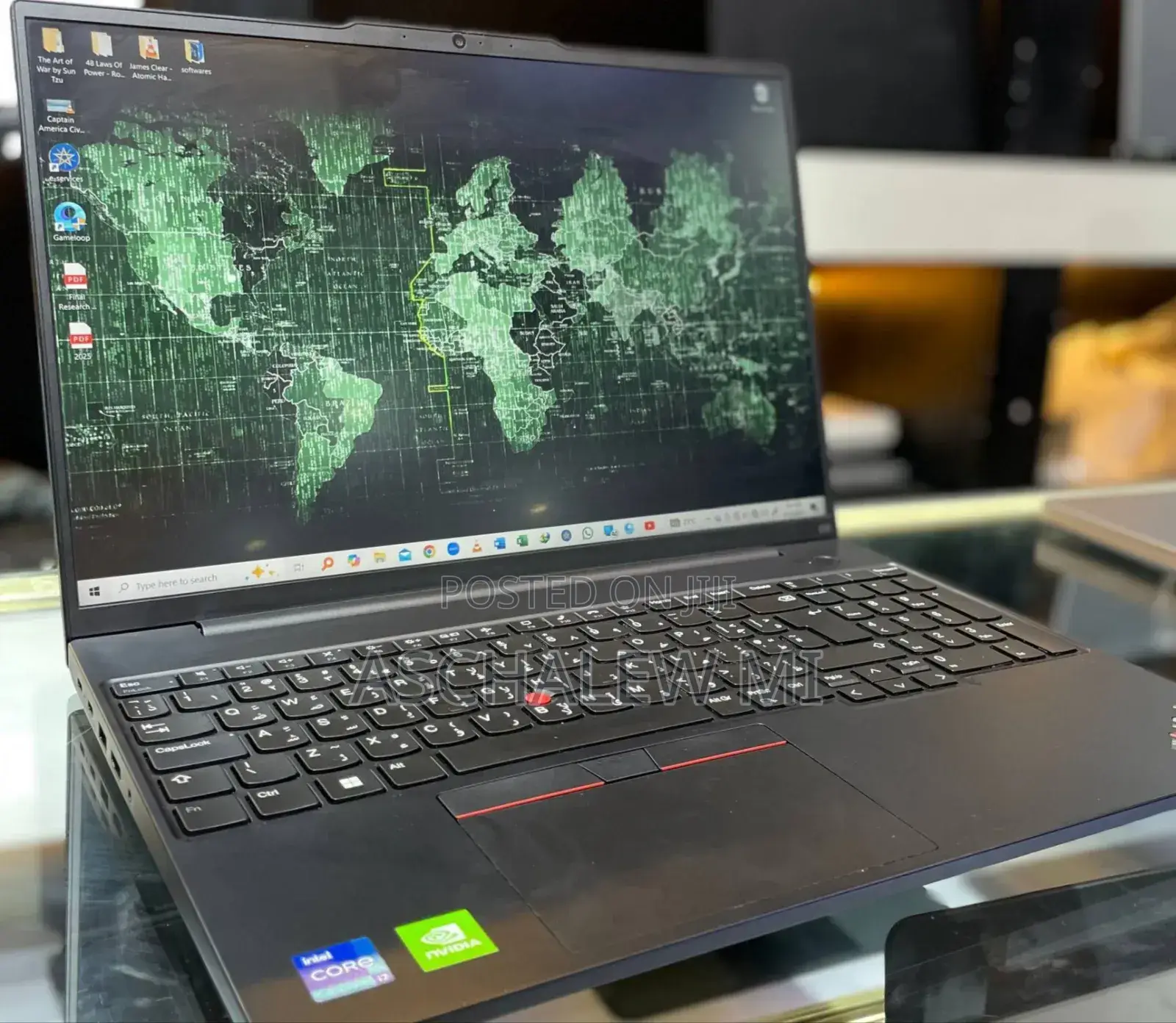 New Laptop Lenovo ThinkPad E16 G1 16GB Intel Core I7 SSD 512GB