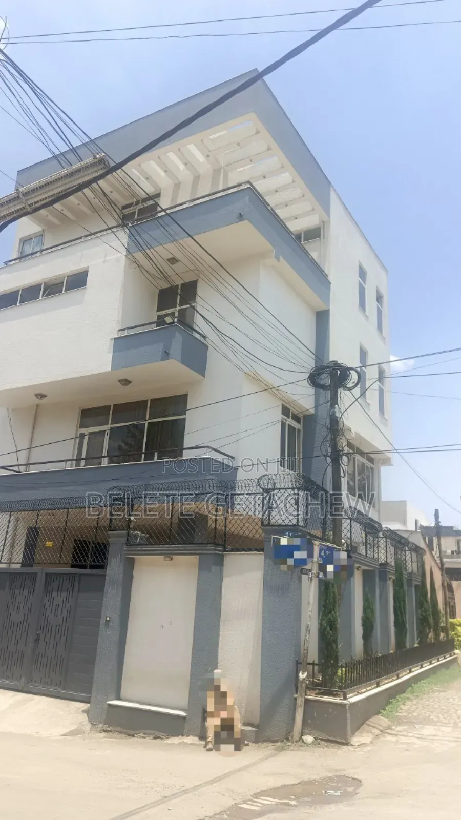 8bdrm House in Vatican Embassy, G+3, Nifas Silk-Lafto for sale