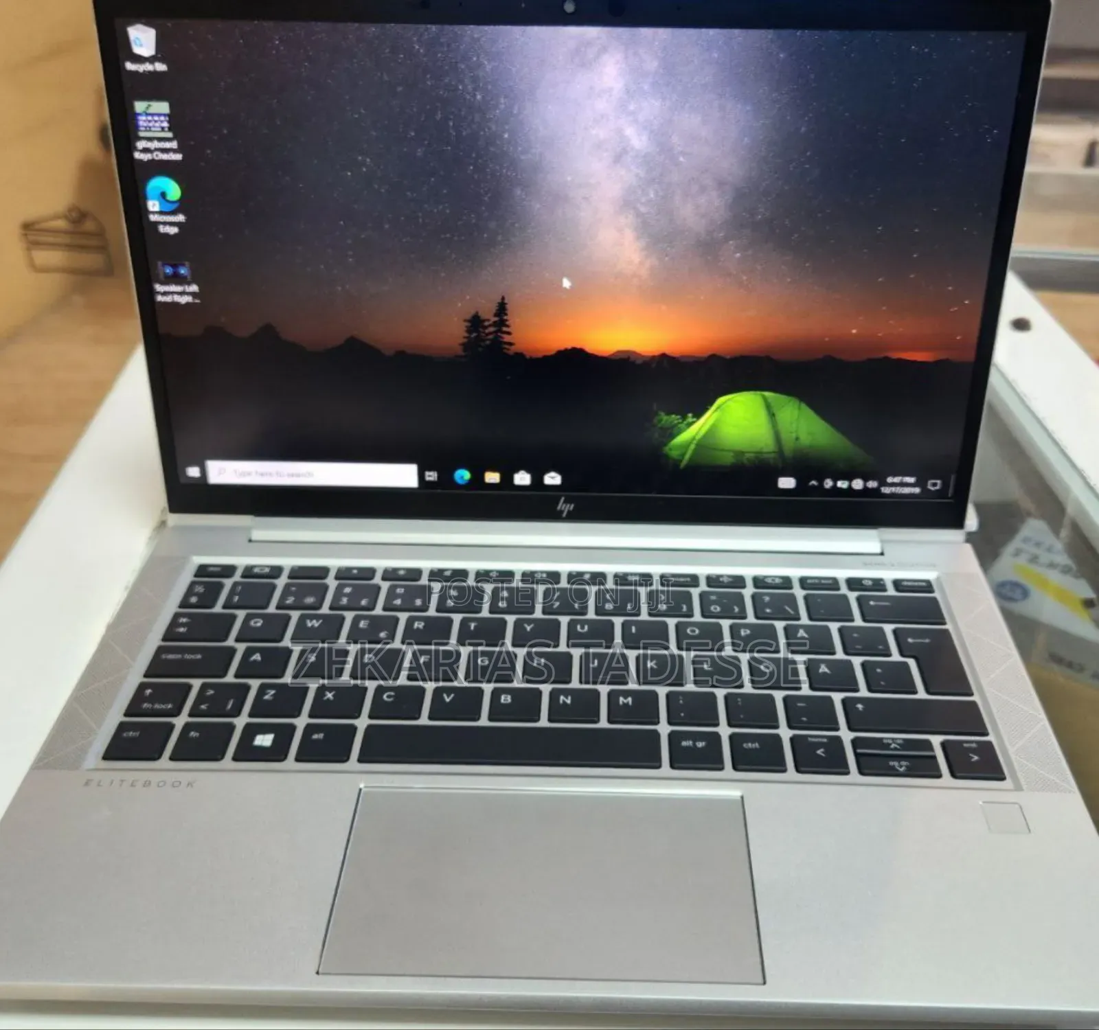 New Laptop HP EliteBook 840 G7 16GB Intel Core I5 SSD 512GB