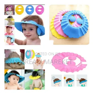 Photo - የጆሮ መሸፈኛ ያለው Baby Shower Cap