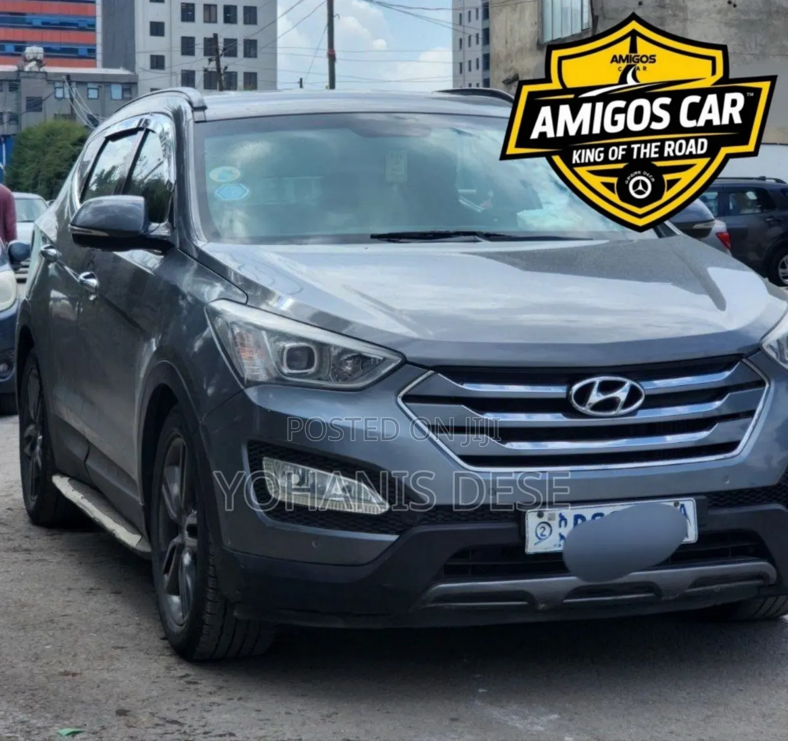 Hyundai Santa Fe 2015 Gray