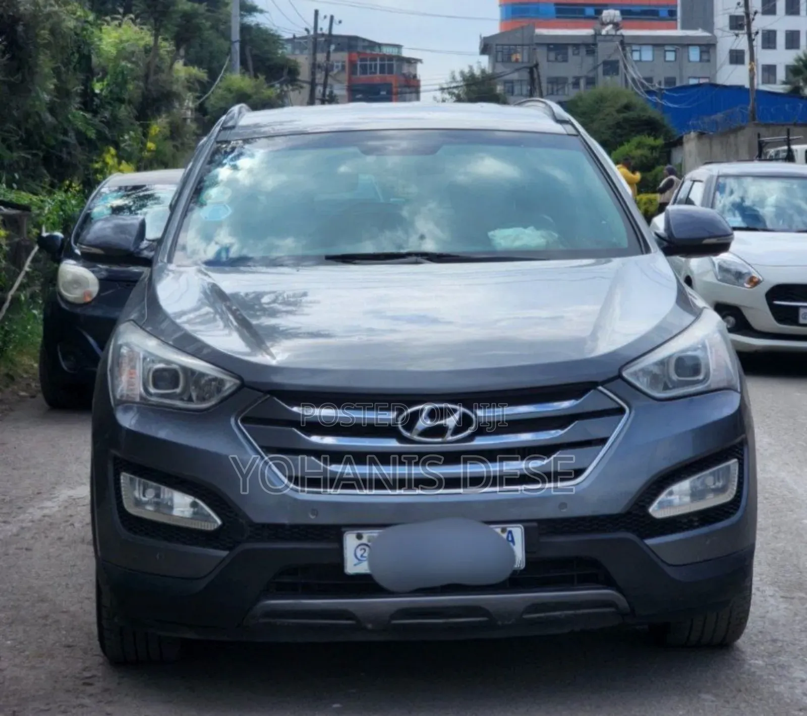 Hyundai Santa Fe 2015 Gray