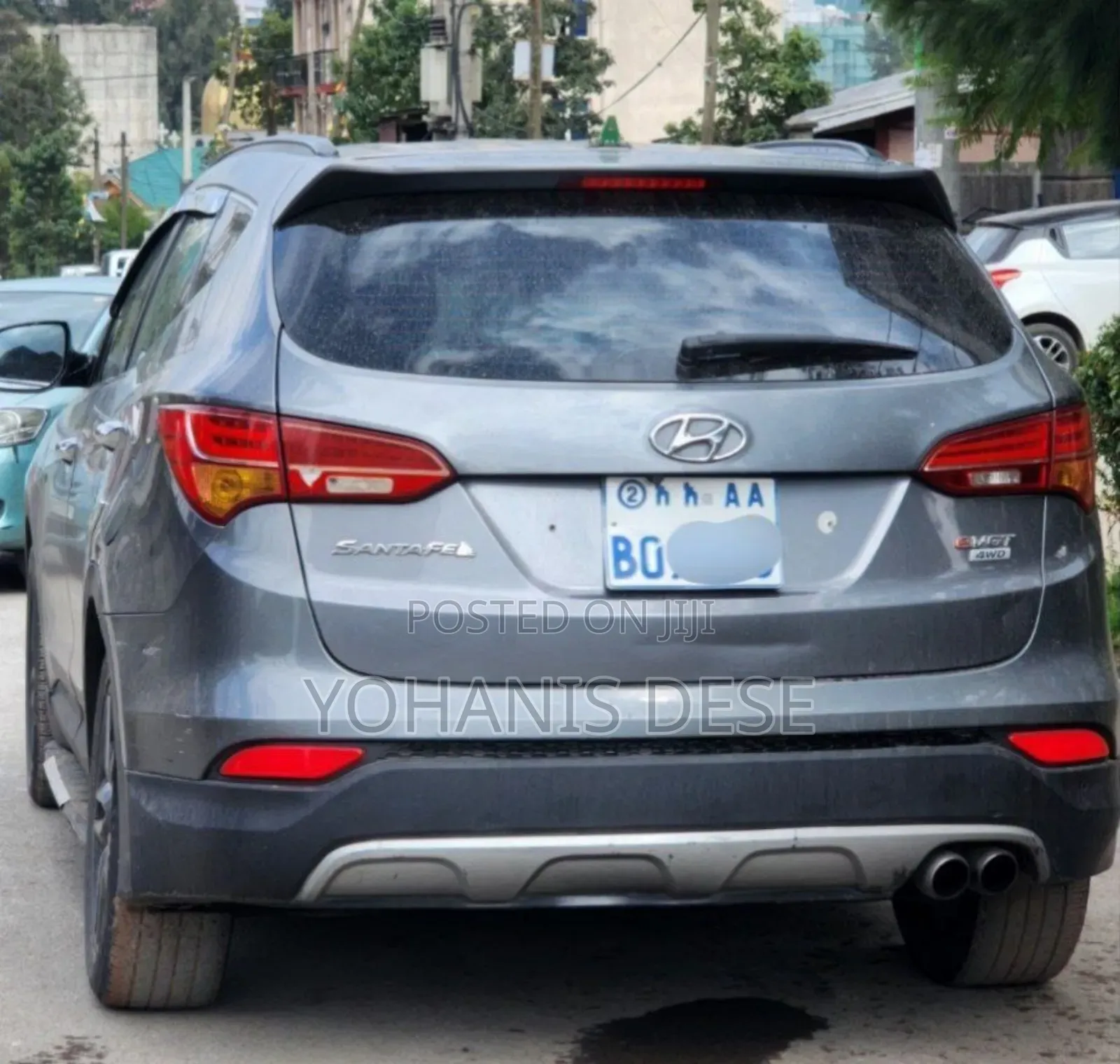 Hyundai Santa Fe 2015 Gray