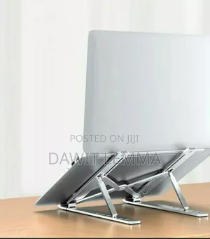 Foldable Height Adjustable Metal Frame Laptop Stand