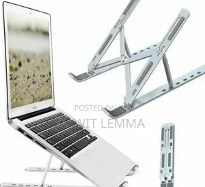 Foldable Height Adjustable Metal Frame Laptop Stand