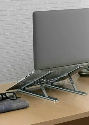 Foldable Height Adjustable Metal Frame Laptop Stand